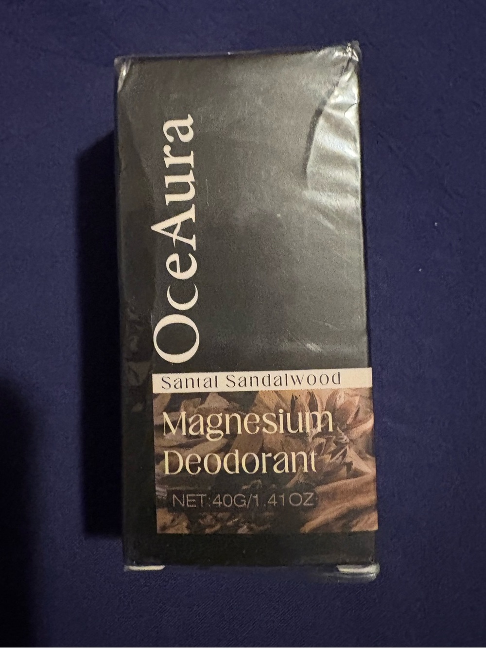 OceAura Magnesium Deodorant - Santal Sandalwood